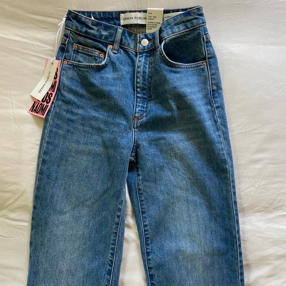 Denim Forum The '90s Naomi Super Hi-Rise Full-Length Jean - Picture 7 of 11